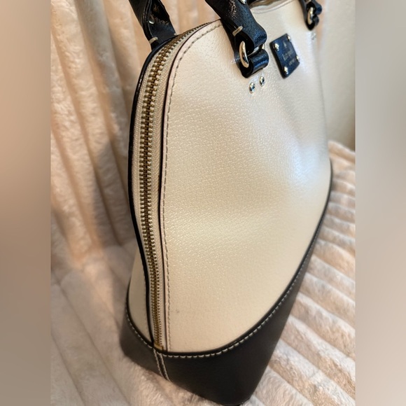 Kate Spade Black and White Satchel - Picture 9 of 9